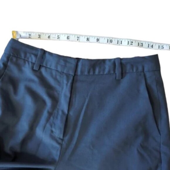 Frank & Oak navy blue classic-fit trousers size 41 - Picture 3 of 7